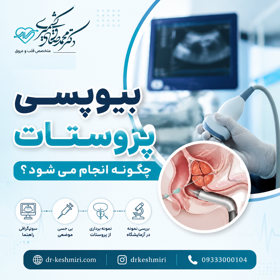 بیوپسی پروستات چگونه انجام می شود؟